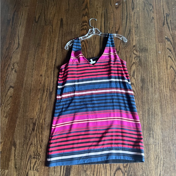 Joie Silk Stripped Dress - Picture 2 of 3